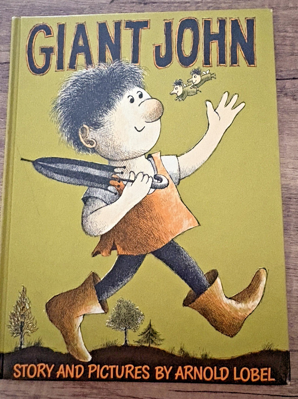 Giant John by Arnold Lobel (1964, 1st Edition Hardcover) Harper & Row HC Vintage